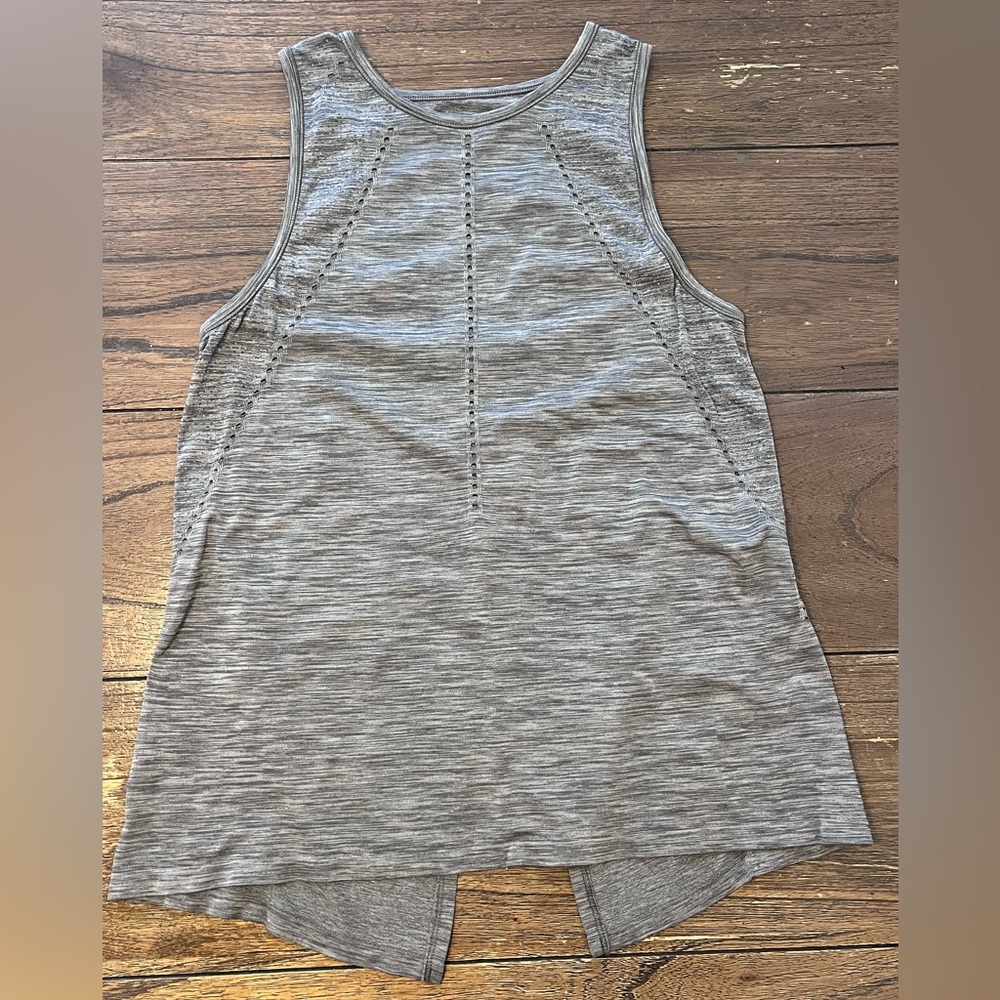Athleta Foothill Seemless Tank Grey Women’s size Small